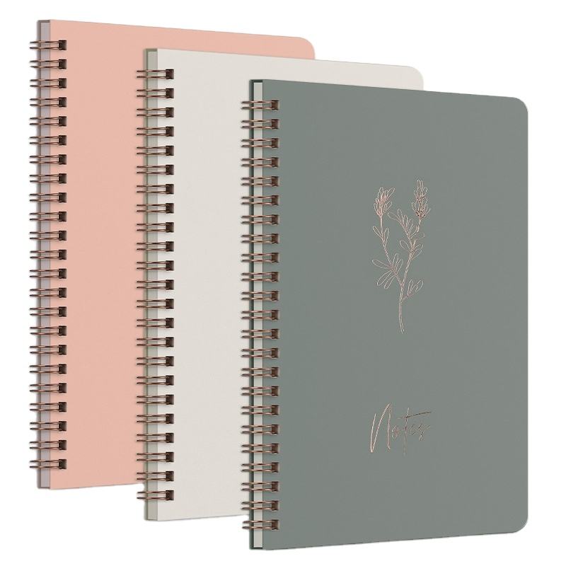 2024 Hit Style Retro Square Notebook Removable Loose-leaf Book Junior High School High School A3 A5 Sizes Irritating Your Hands