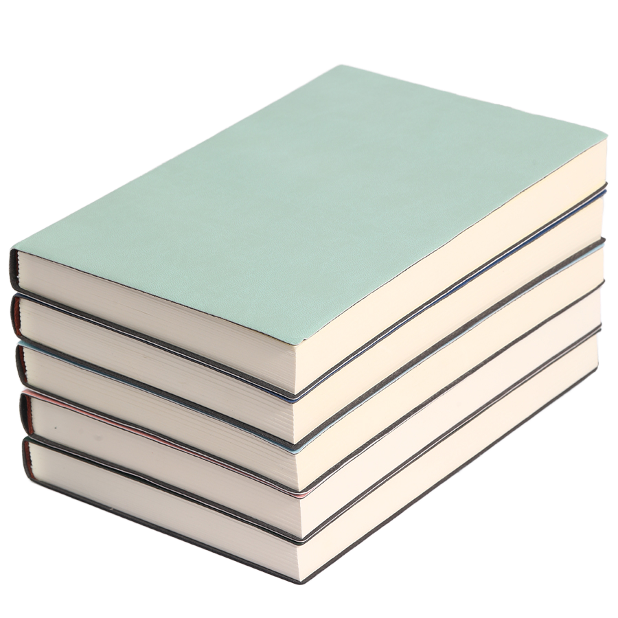 Wholesale Exquisite Classroom Notebook A5/B5 Soft Side Copy Vintage Leather Paper Notebook 32 Sheets for College Students