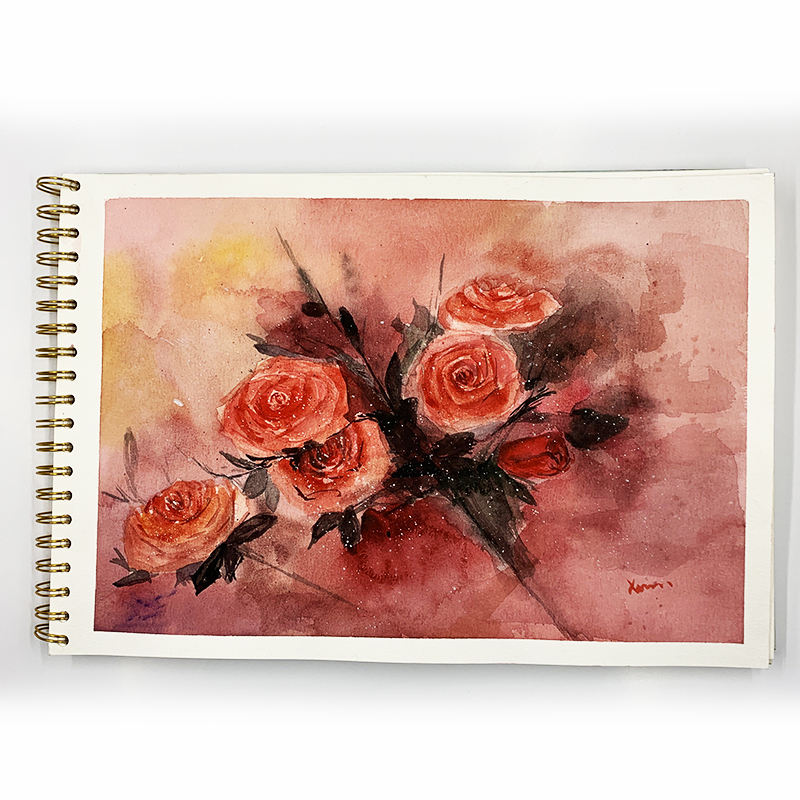 SINOART 11X14" Art Sketchbook Low Now 80 Sheets Blank Big Sketch Book