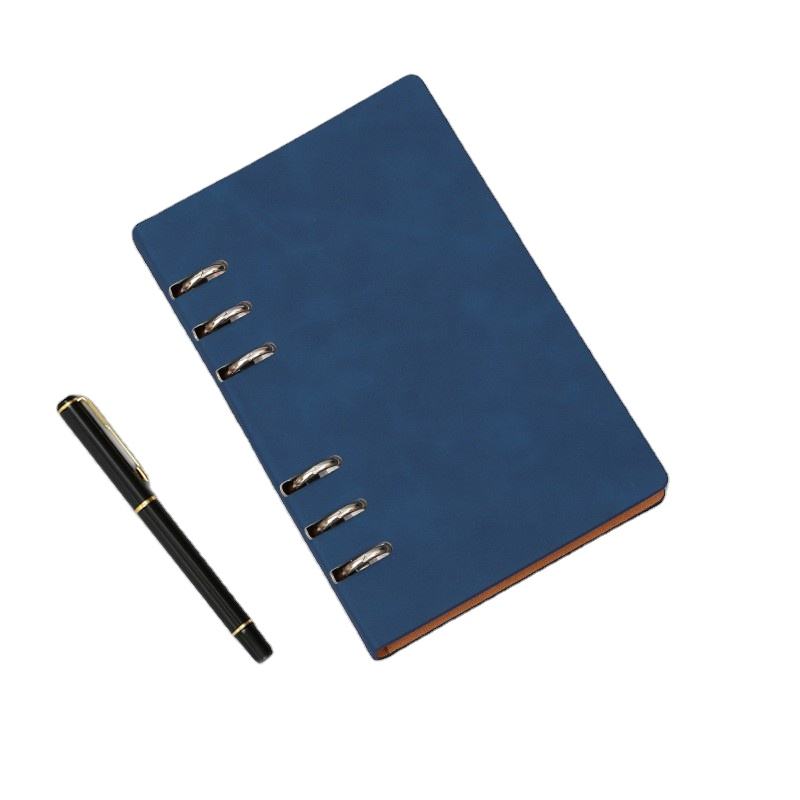 Custom A5 Spiral Notebook PVC Cover Bulk Cheap Student Composition Notebook with 100 Inner Sheets