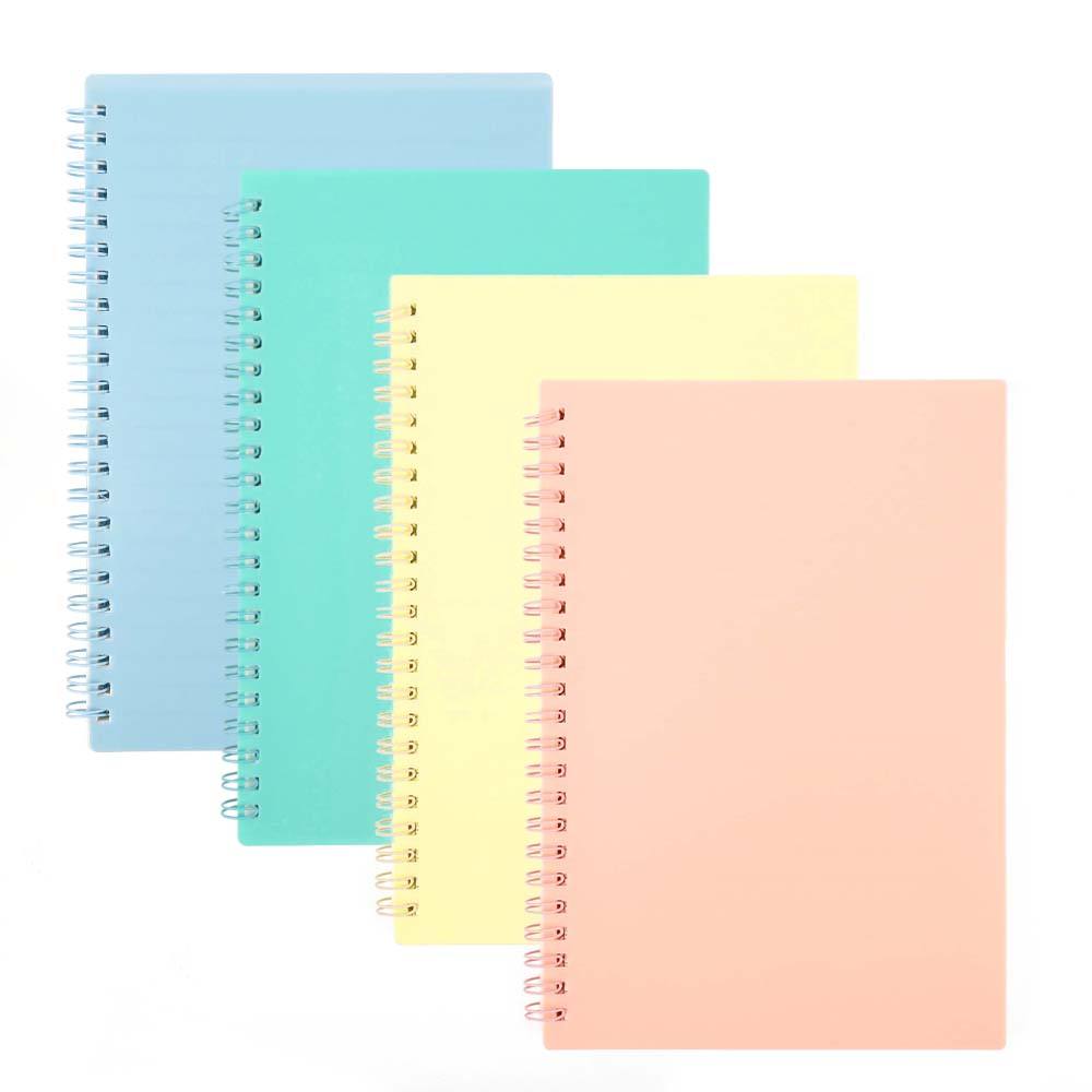 Hot Sale Customizable A5 Notebook Gift Set PU Leather Journal with A5/A6 Paper Spiral NB01 Customizable Office Style