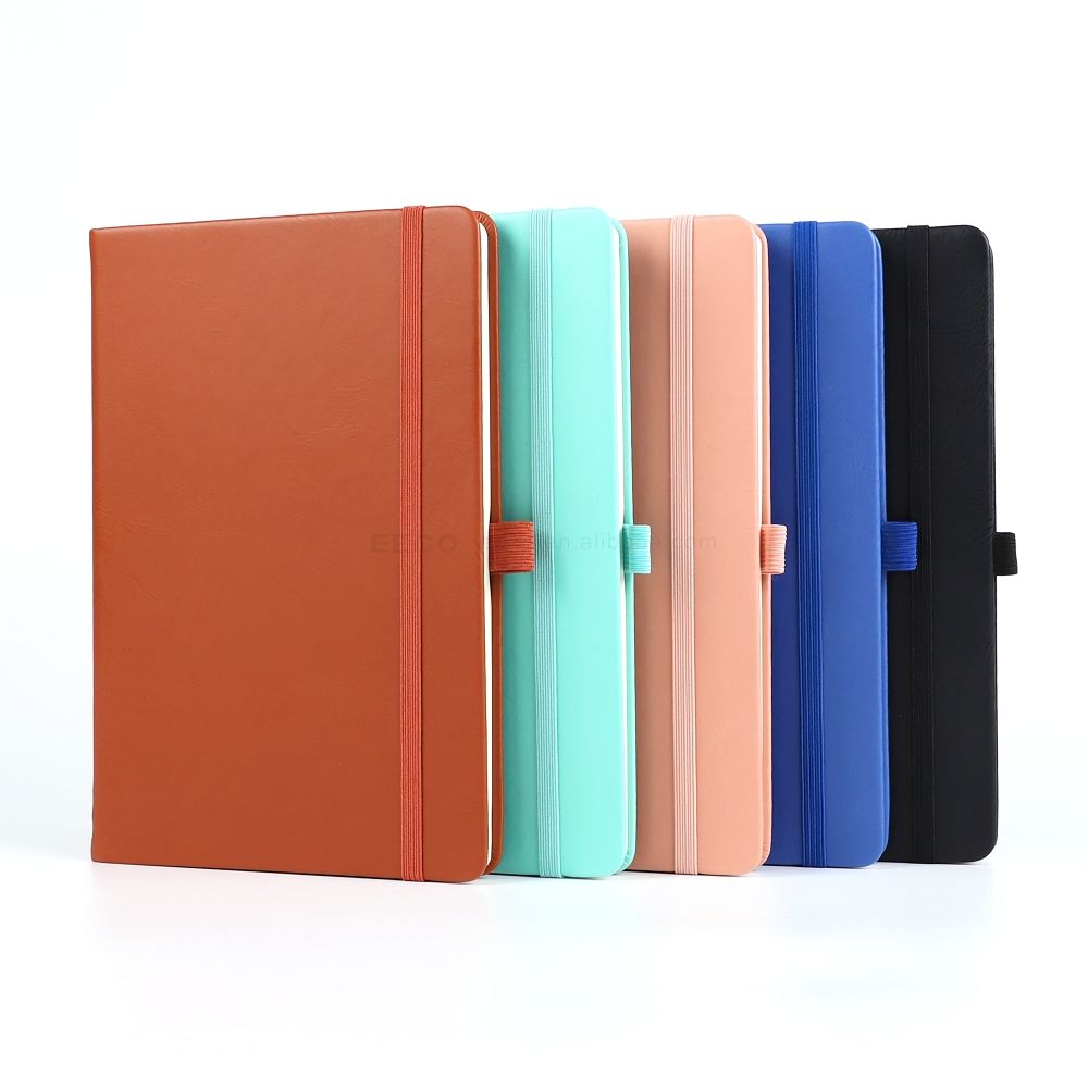 Custom Gifts for Clients Faux Leather Red Colour 2025 Diary Wholesale A5 Journals with Pen Set Cup Notebook Gift Set