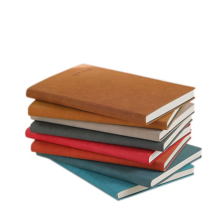 Notebook Custom Logo New Design A5 Cover Journals Customized With Diary Embossed Pu Leather Notebooks