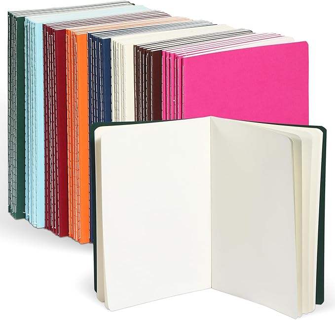 Colorful A5 Lined Notebook 60 Page 30 Sheet College Ruled for Students Travelers Office Use Paper Cover A4 A6 Sizes Great Gift