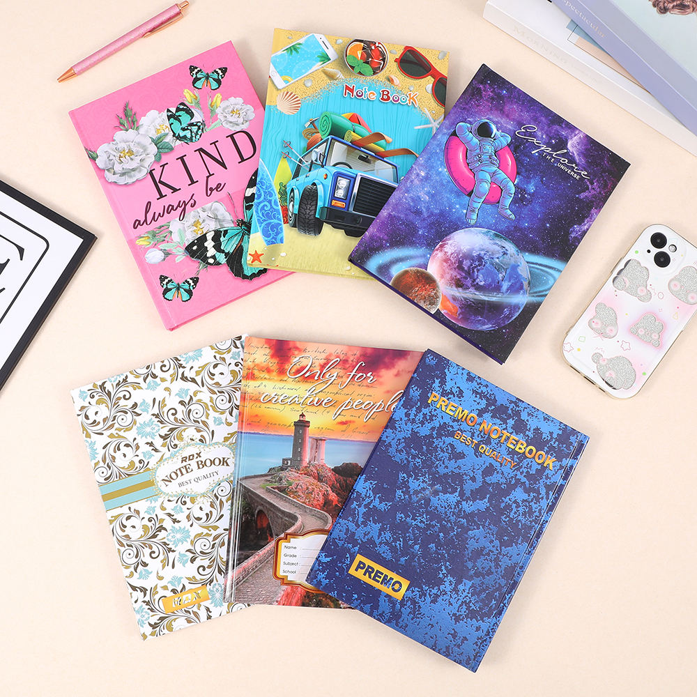 A4 Students Notebook A5 Custom Size School Exercise Book Cheap Price Exercise Composition Notebook