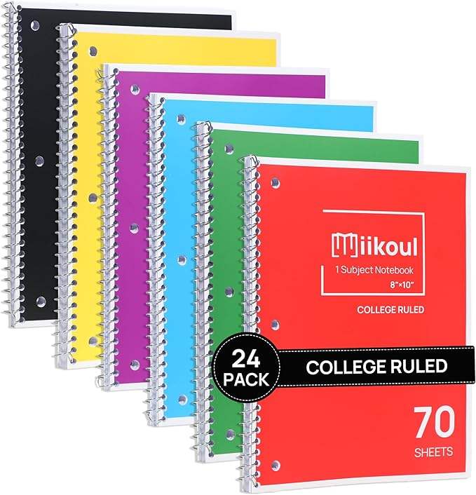 1 Subject Spiral Notebook Wholesale | Simple & Affordable | Manufacturer 1 Subject Spiral Notebook Wholesale | Simple & Affordable | Manufacturer
