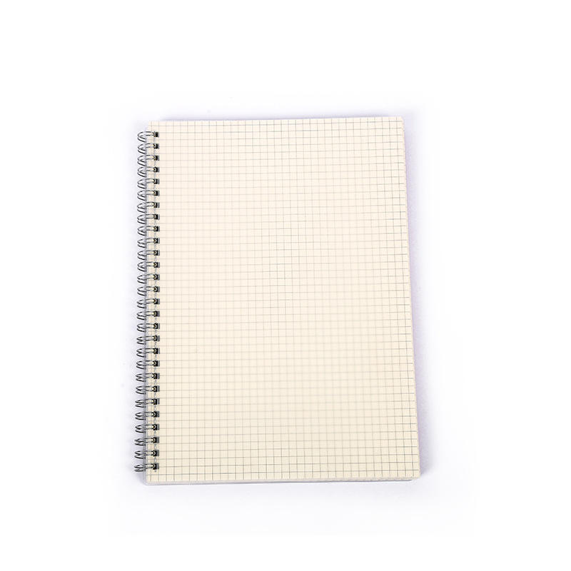 Coil Book A5/B5/A4 Horizontal Line Grid Blank Cross-Border Notepad Matte PP Student Notebook Wholesale