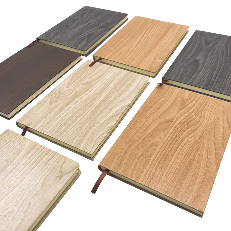 LIUSHUN Fancy Paper Style A5 Wood Bamboo Cute Notebook Diary Journal Notebook Covers Writing Notebook With Line