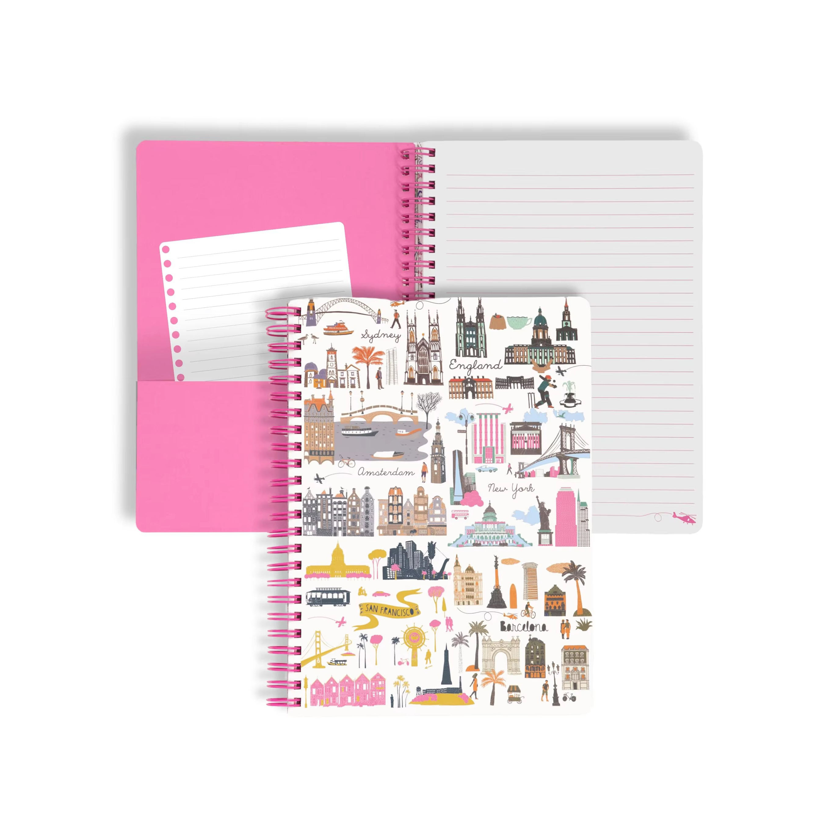100sheets Thick Soft PU Leather A4 Academic University Student Record Notebook Journal