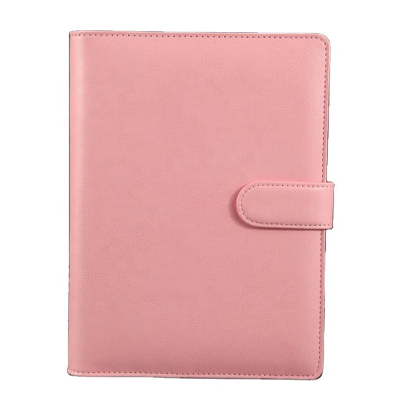Hot Selling Soft Cover Journal Custom 2024 Dairies A5 Pu Leather Notebook Hardcover Notepad Leather Folio