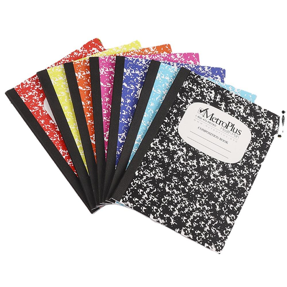A5 A6 Hot Selling Bulk Notebooks 1 Subject College Ruled Paper Wholesale School Notebooks of 80 Sheets