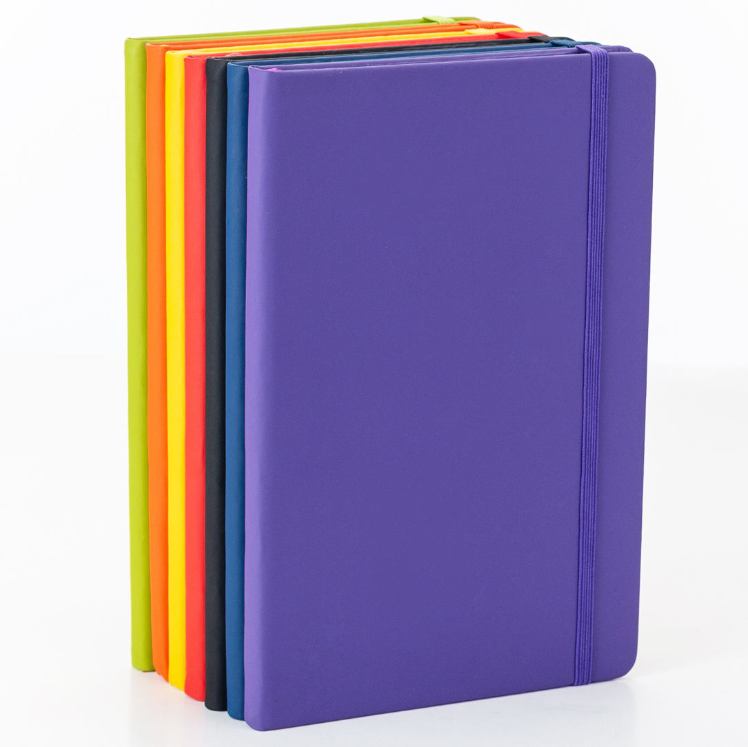 Personalized Wholesale PU Leather A5 Notebooks Agenda Planner Embossed Hardcover Journal Diary Notebooks With Logo