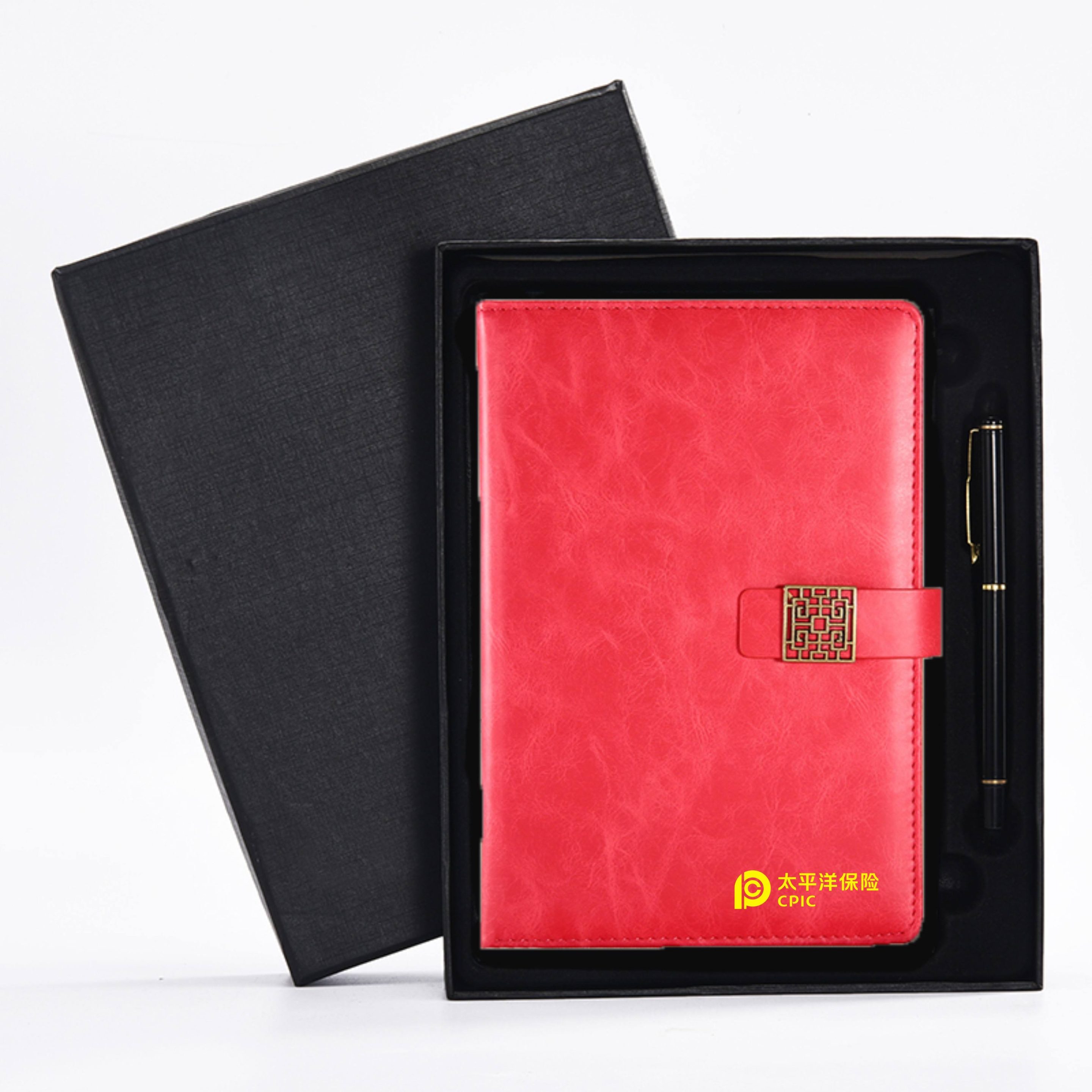 A4 A5 B5 College Linen Design Dotted Grid Jotter Leather Cover Black Leather Notebook With Logo