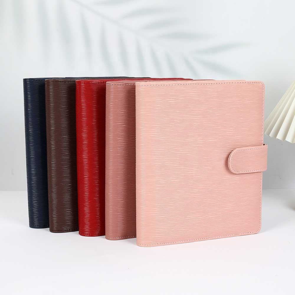 Notebook Custom Logo New Design A5 Cover Journals Customized With Diary Embossed Pu Leather Notebooks
